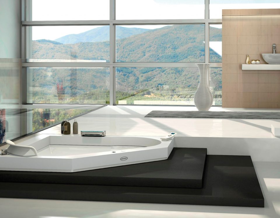 ג'קוזי Aura Corner Corian