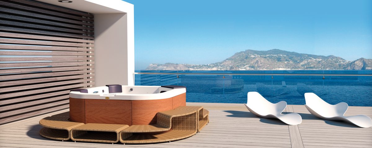 ג'קוזי על שפת הים