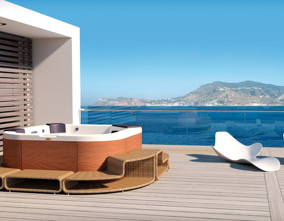 ג'קוזי על שפת הים