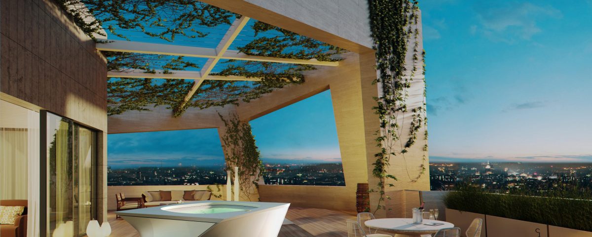 ג'קוזי FLOW עם 2 מקומות ישיבה