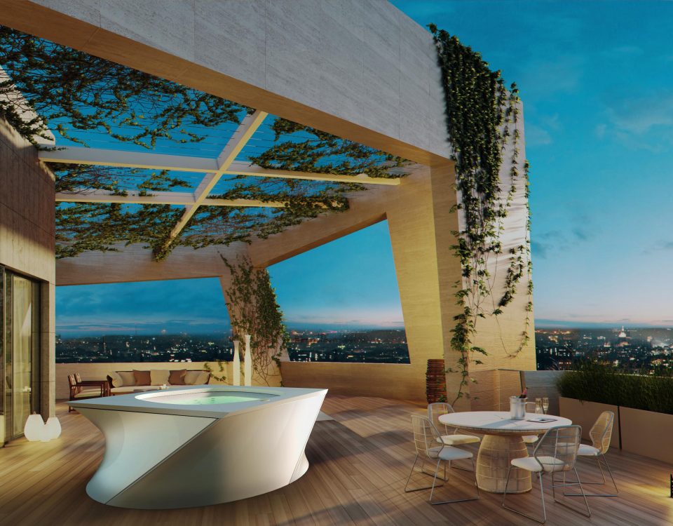 ג'קוזי FLOW עם 2 מקומות ישיבה