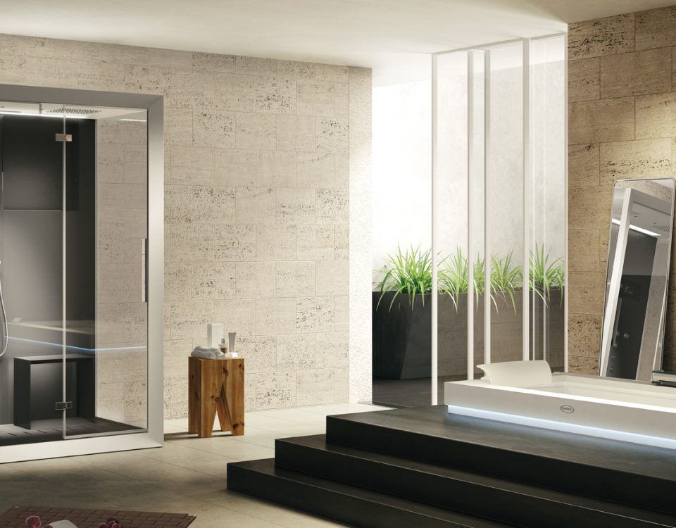 מקלחון עיסוי וסאונה מסדרת פריים