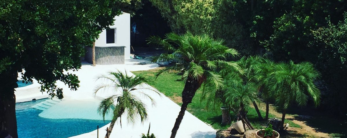 פרוייקט ערן לוינסון- אדריכלות נוף גינה סגנון מלדיביים