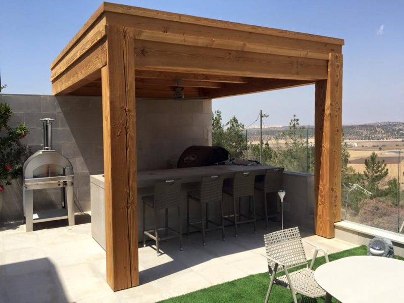 הקמת מתחם ספא בוילה פרטית בעמק האלה