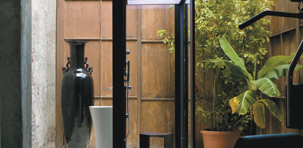 סאונה רטובה ומקלחון עיסוי דגם avec moi