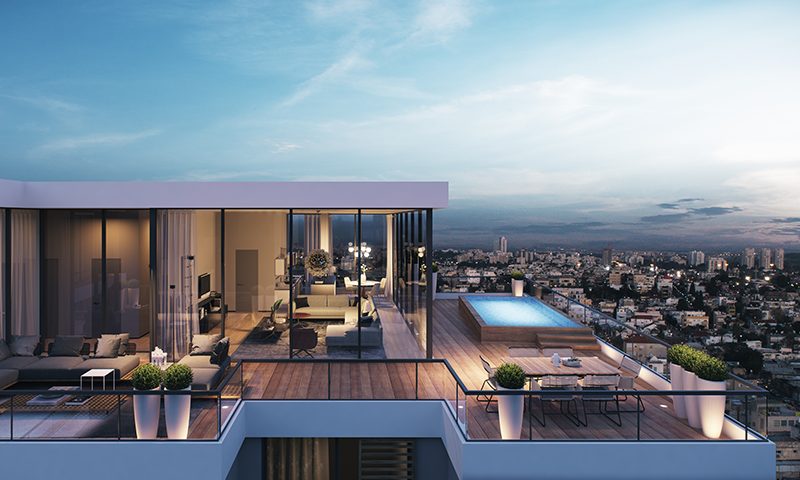 בניין דירות פלורנטין Square