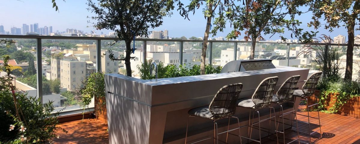 מטבחים לבחוץ חצר או מרפסת