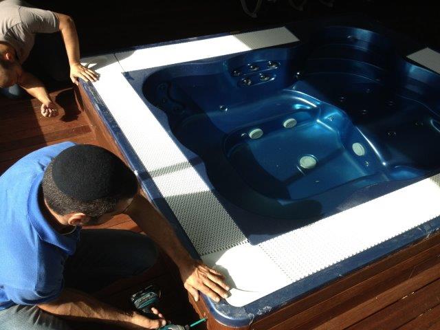 סאונה קפריסין שלבי בנייה