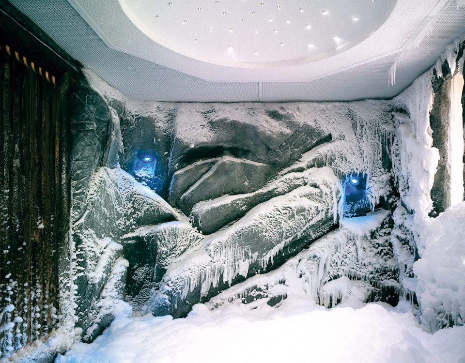 חדר שלג במתחם ספא