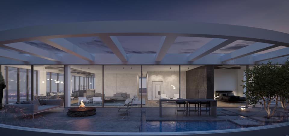 בריכת שיקוף נירוסטה אדריכל פיצו קדם, ניהול גל שחם, פיקוח אסף לופו