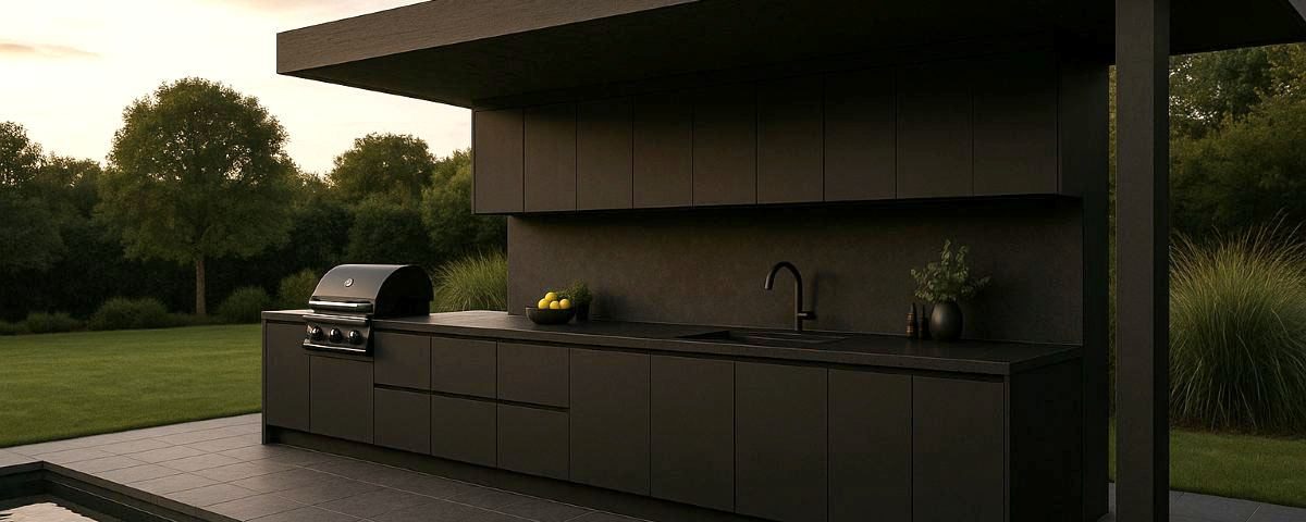 מטבח חוץ למרפסת